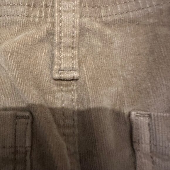 Corduroy Wide Leg Pants Celebrity Pink Tan Size 11/30 - Picture 9 of 11